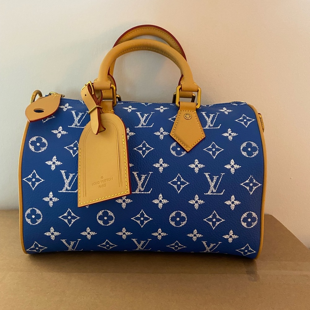 Blue Satchel Bag
25cm